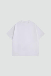 Optic White Oversize Tee - Fountain Zero